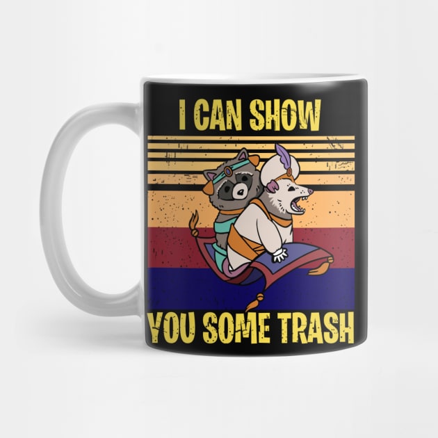 I can show you some trash raccoon possum,funny shirt by facetime